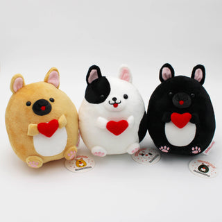 Tomoko Maruyama - French Bulldog Plush Toy - Black - Plushie Depot