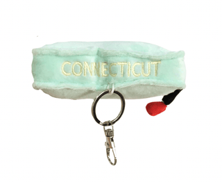 Connecticut Stuffed State Bag Charm Plush – Collectible & Educational | Stuffed States USA