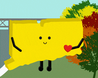 Connecticut Stuffed State Bag Charm Plush – Collectible & Educational | Stuffed States USA