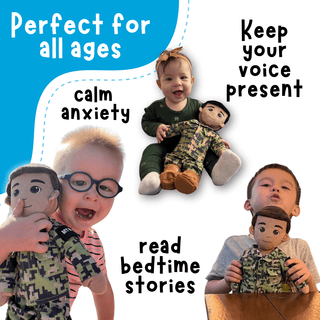 My Hero™ Daddy Doll Marine | Custom Recordable Plush