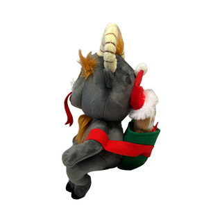 Krampus 10” Plush with Mini GingerDead Man
