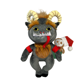 Krampus 10” Plush with Mini GingerDead Man