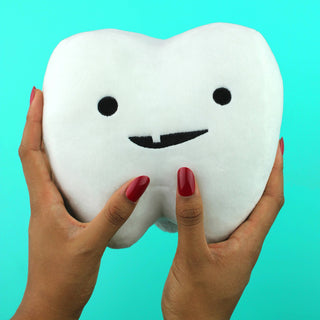 I Heart Guts - Tooth Plush - You Can't Handle the Tooth - Plushie Depot