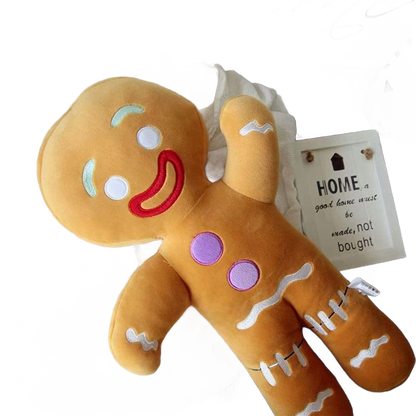 Cute Gingerbread Man Plush Toy - Plushie Depot