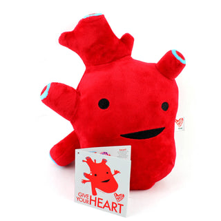 I Heart Guts - Heart Plush - I Got The Beat! Plushie Depot