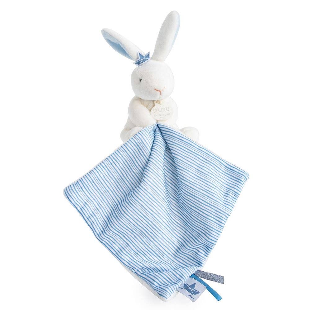 I’m a Sailor Plush Bunny with Doudou Blanket Stuffed Animals - Plushie Depot