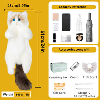 Ragdoll Cat Backpack – Cozy Companion for Travel & School