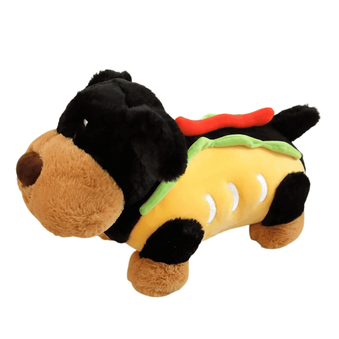 Hot dog top stuffed animal