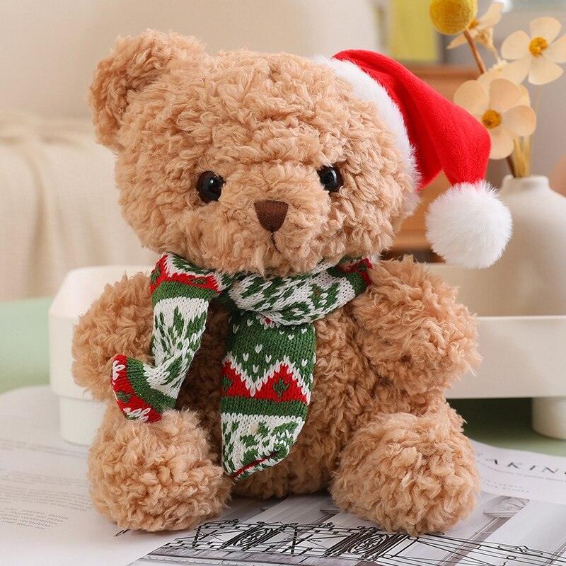Cute christmas teddy bears sales