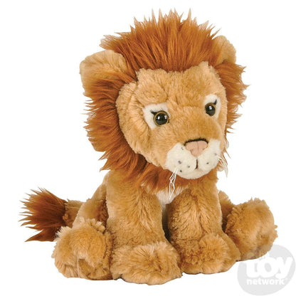 8" Animal Den Lion Plush Plush - Plushie Depot