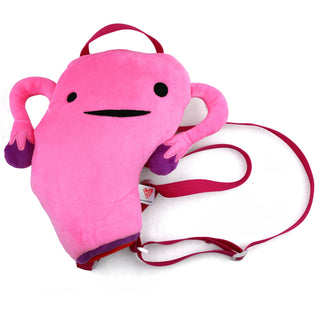 I Heart Guts - Uterus Plushie Backpack Plushie Depot