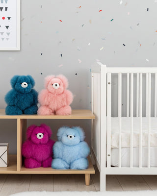 Fantasy Alpaca Stuffed Animal - Bear - Micro 7"