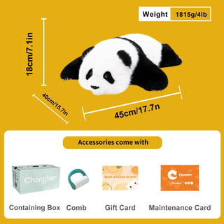 Menglan Panda Weighted – Ultra Realistic Collectible Toy
