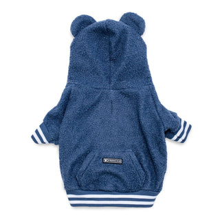 Frenchie Dog Hoodie - Blue Teddy