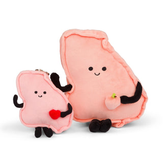 Georgia Bag Charm Mini Plush – 4-Inch Travel Accessory | Stuffed States USA