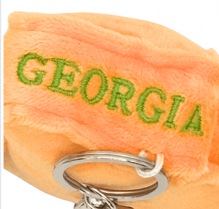 Georgia Bag Charm Mini Plush – 4-Inch Travel Accessory | Stuffed States USA