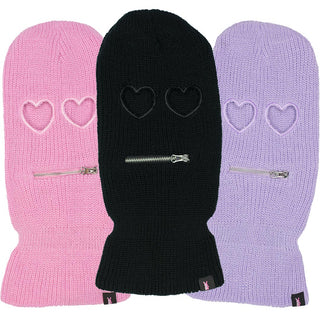 Heart Eyes Ski Mask