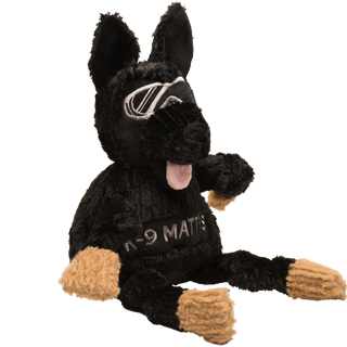 HuggleCause™, Project K-9 Hero, K-9 Mattis Knottie® Plush Dog Toy, Large