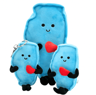 Illinois Mini Stuffed Magnet – 4-Inch Collectible | Stuffed States USA