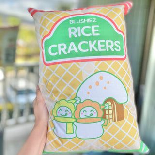 Rice Crackers Decorative Throw Pillow