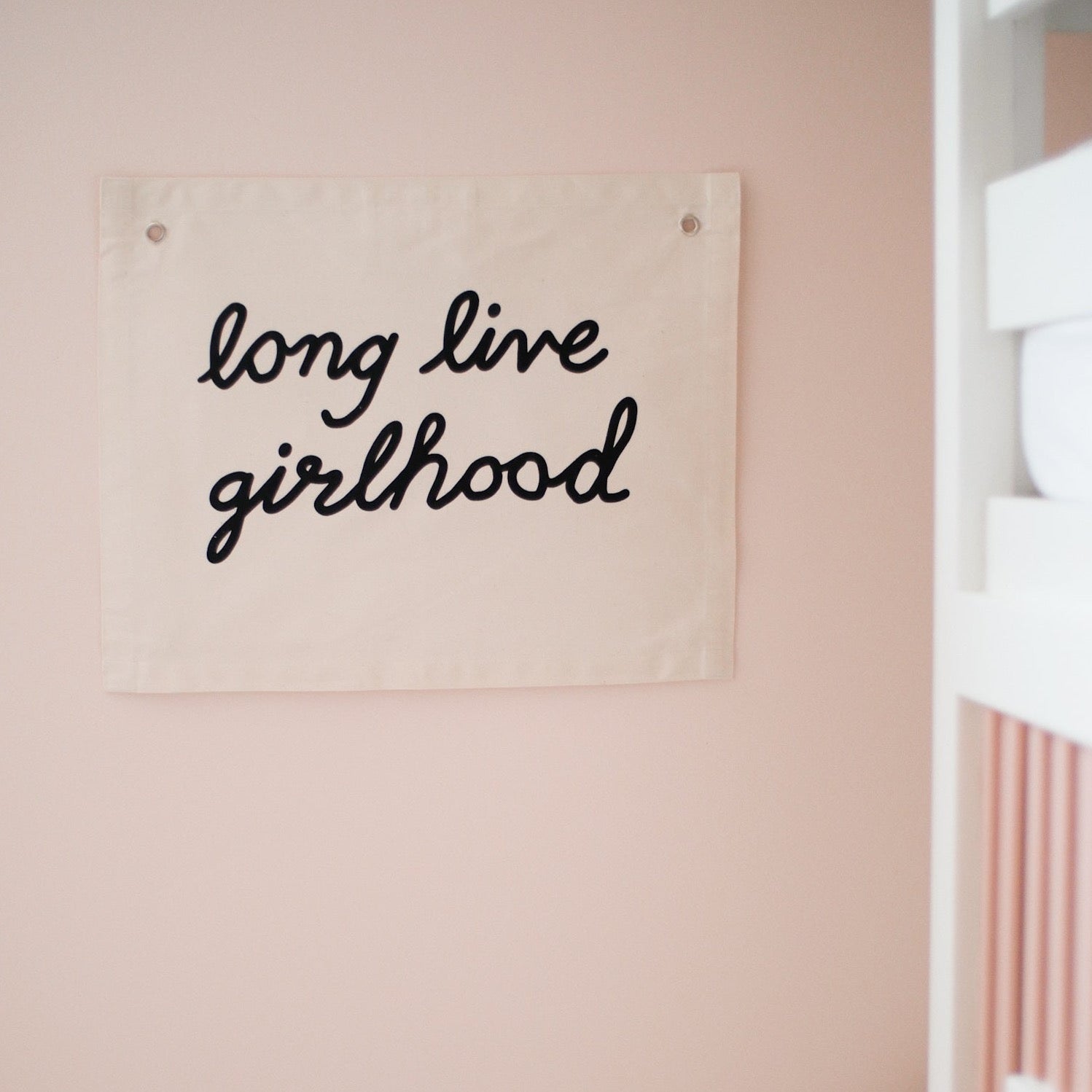 long live girlhood banner Wall Hanging - Plushie Depot