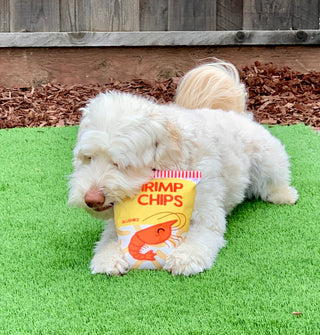 Shrimp Chips Dog Toy