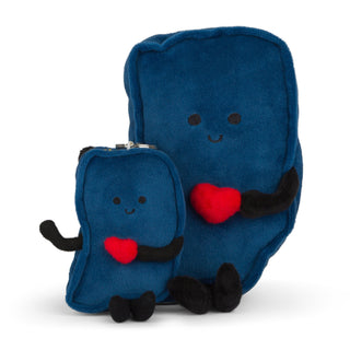 Indiana Bag Charm Mini Plush – 4-Inch Travel Accessory | Stuffed States USA