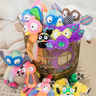Inklings Baby Ultimate Plush Toy & Board Book Bundle - All 8 characters | Baby Shower Gift Set