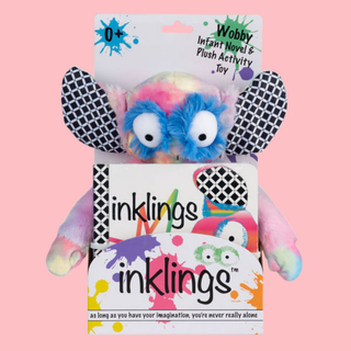 Rainbow Wobby Inklings Plush Toy & Board Book Gift Set