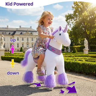 Model U® Ride-On Unicorn Age 3-4 Purple