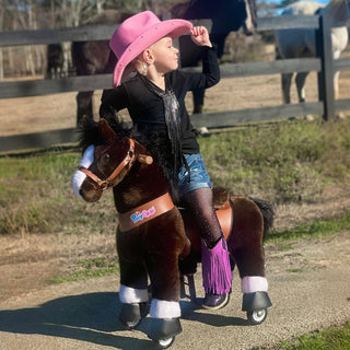 Model U® Horse Ride-On Toy Age 3–4 – Chocolate