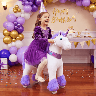 Model U® Unicorn Ride-On Toy Age 3–4 – Purple