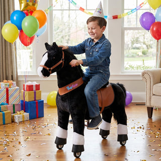 Model U® Horse Ride-On Toy Age 7+ – Black