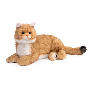 Breathing Calico Percy 2.0- Heartbeat Pur,Voice Robotic Cat Breathing Golden Cat Percy 2.0