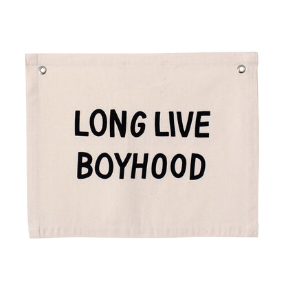 long live boyhood banner Wall Hanging - Plushie Depot