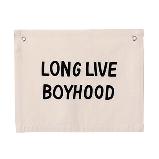 long live boyhood banner Natural
