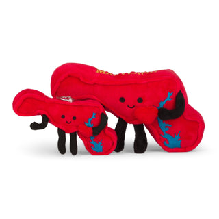 Maryland Stuffed State Plush with Tiny Blue Crab & Flag