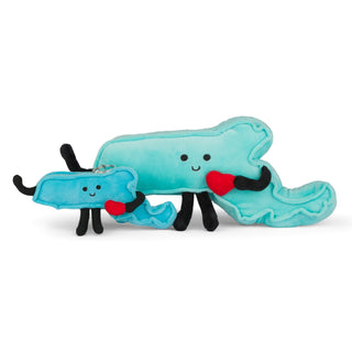 Massachusetts Bag Charm Mini Plush – 4-Inch Travel Accessory | Stuffed States USA"