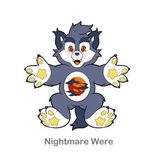 Medium Enamel Pins Nightmare Were