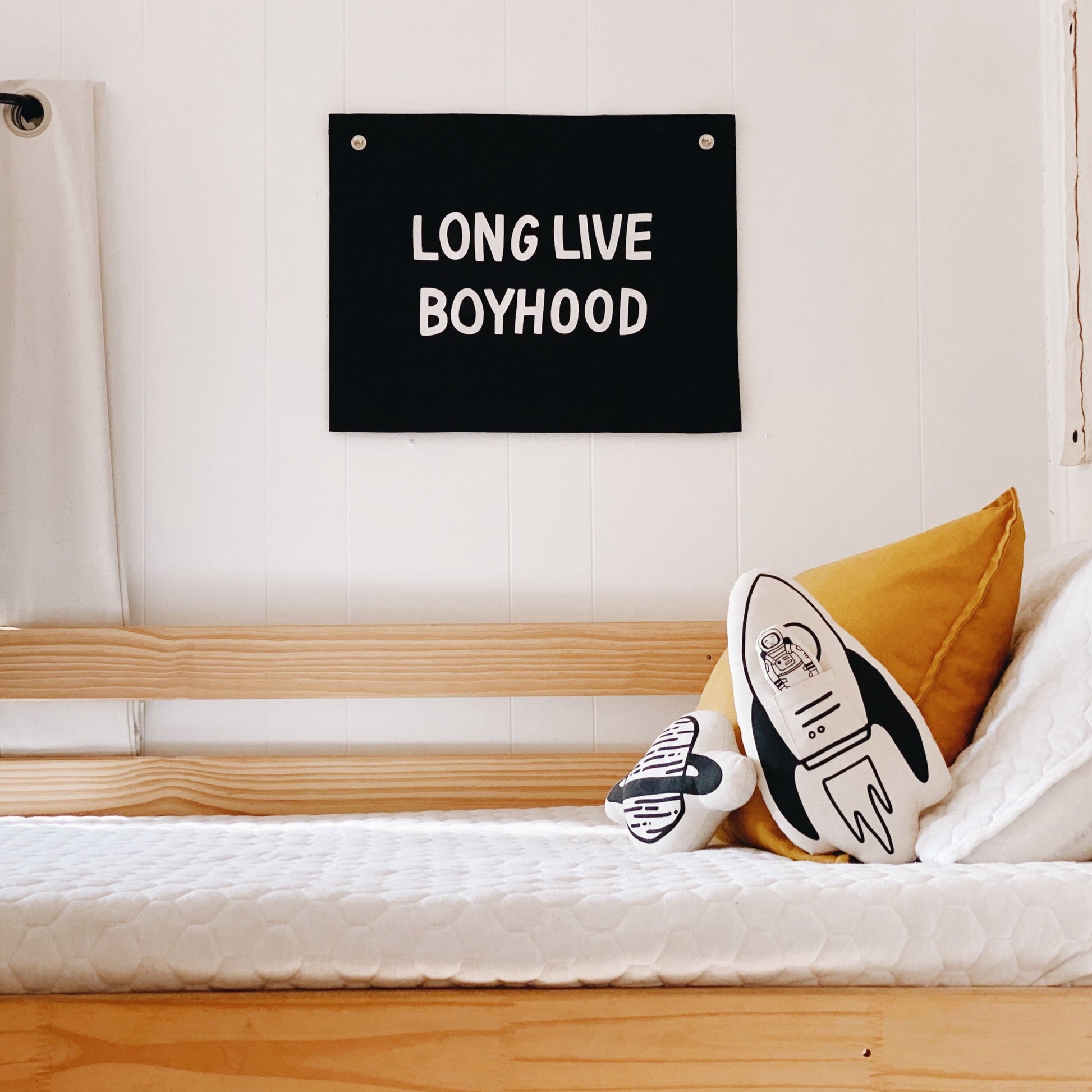 long live boyhood banner Wall Hanging - Plushie Depot