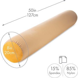 Microbead Body Pillow for Maternity Pregnant Women - 48" X 8"