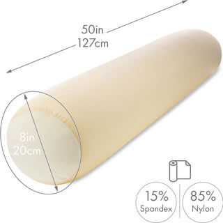 Microbead Body Pillow for Maternity Pregnant Women - 48" X 8"