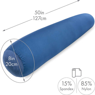 Microbead Body Pillow for Maternity Pregnant Women - 48" X 8"