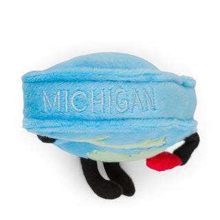Michigan Mini Stuffed Magnet – 4-Inch Collectible | Stuffed States USA