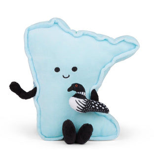 Minnesota Stuffed State Plush – Collectible & Educational | Stuffed States USA Tiny Loon