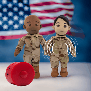 My Hero™ Army Soldier Daddy Doll | Custom Recordable Plush