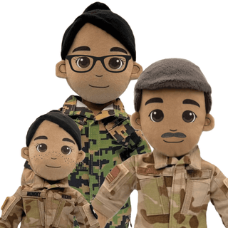 My Hero™ Army Soldier Daddy Doll | Custom Recordable Plush