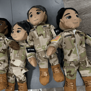 My Hero™ Army Soldier Daddy Doll | Custom Recordable Plush