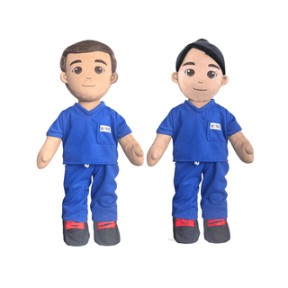 My Hero™ Medical Hero Scrubs | Custom Recordable Plush Female