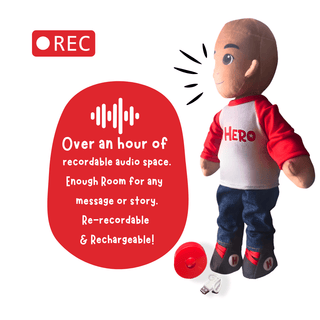 My Hero™ Custom Family Plush Doll | Recordable